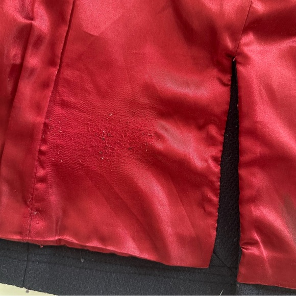 J. Crew Stadium Cloth by Nello Gori Navy Double-Breasted Wool Pea Coat - Picture 9 of 10